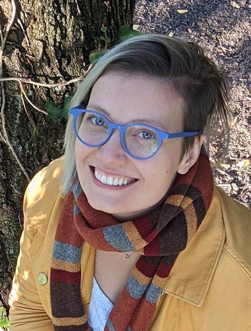 Clara Cavins smiles for the camera